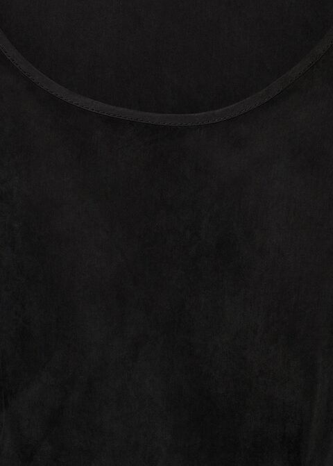 Robe Cupro Nœud Latéral
