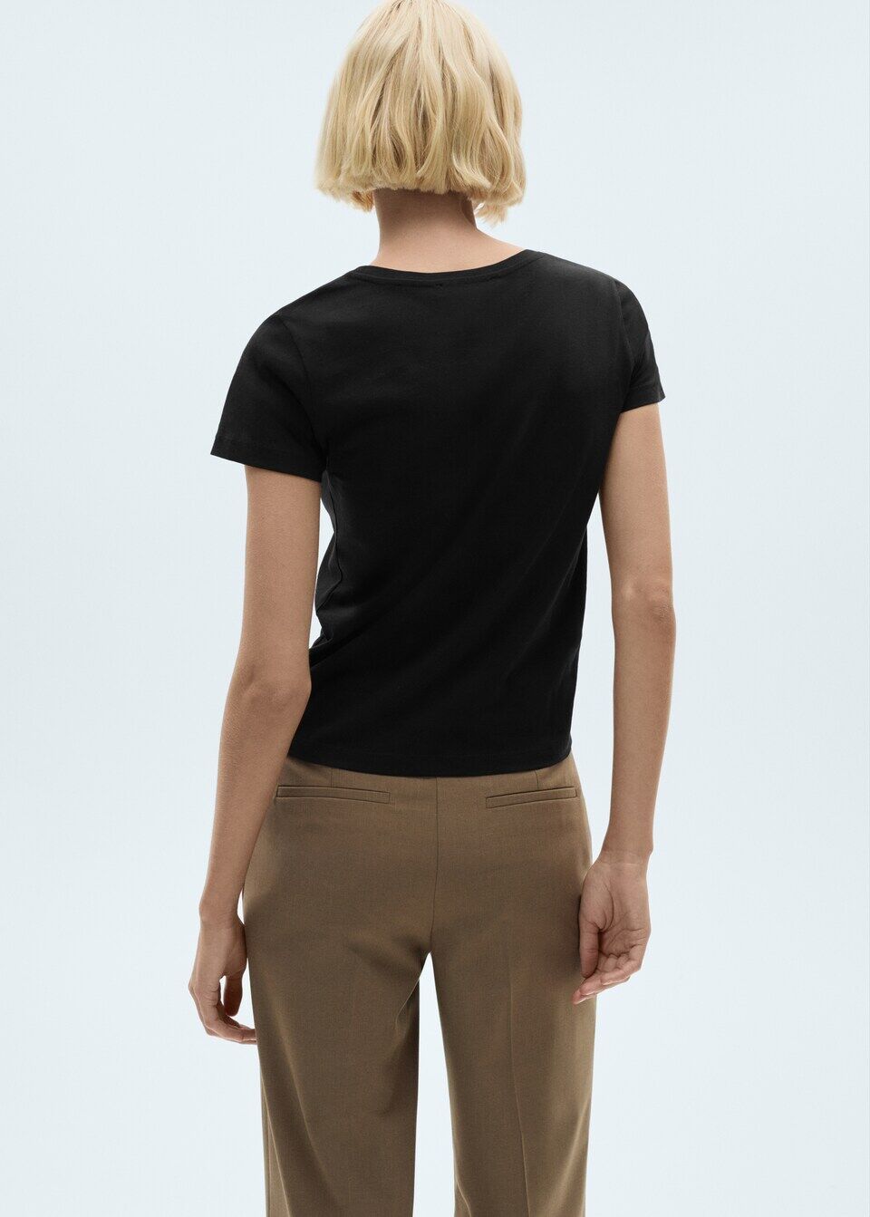 T-shirt Logo en Coton thumbnail 3