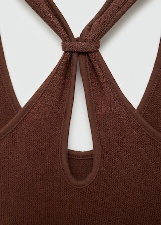 Robe Maille Dos Croisé thumbnail 3