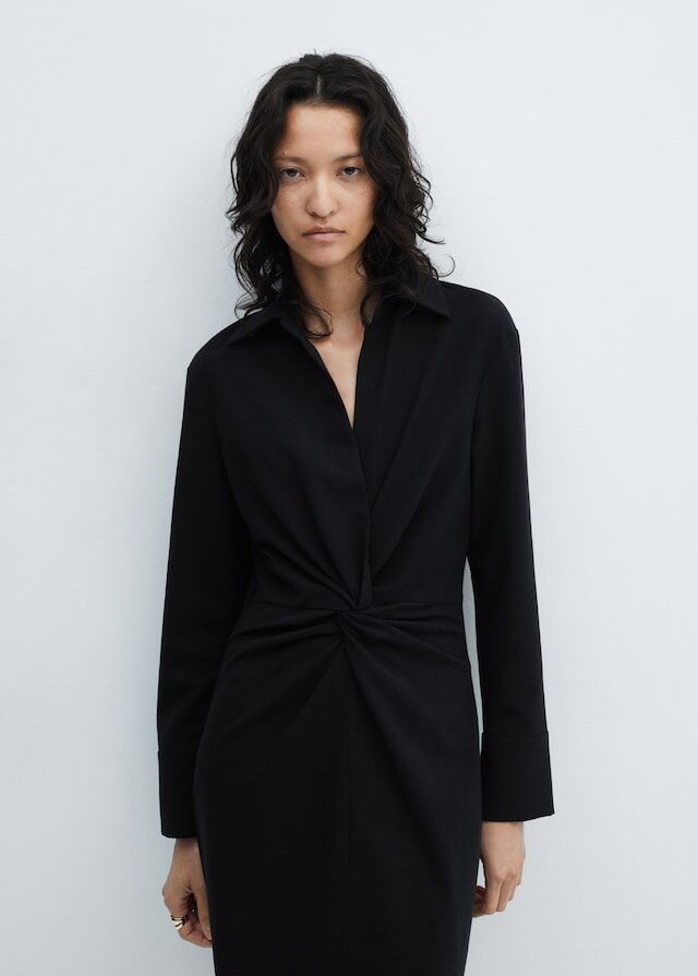 Robe détail nœud thumbnail 1