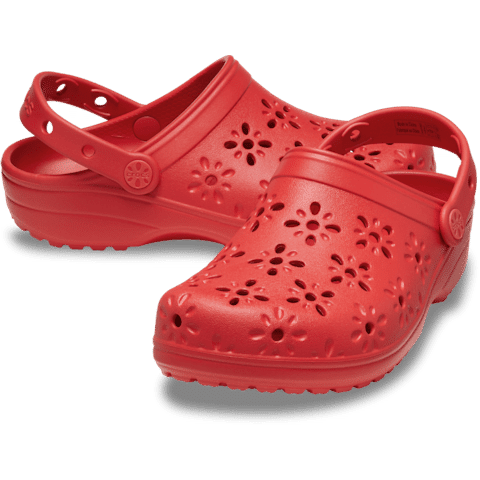 Classic Floral Cut Out Clog K