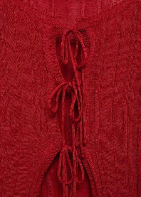 Cardigan Maille Nœuds thumbnail 2