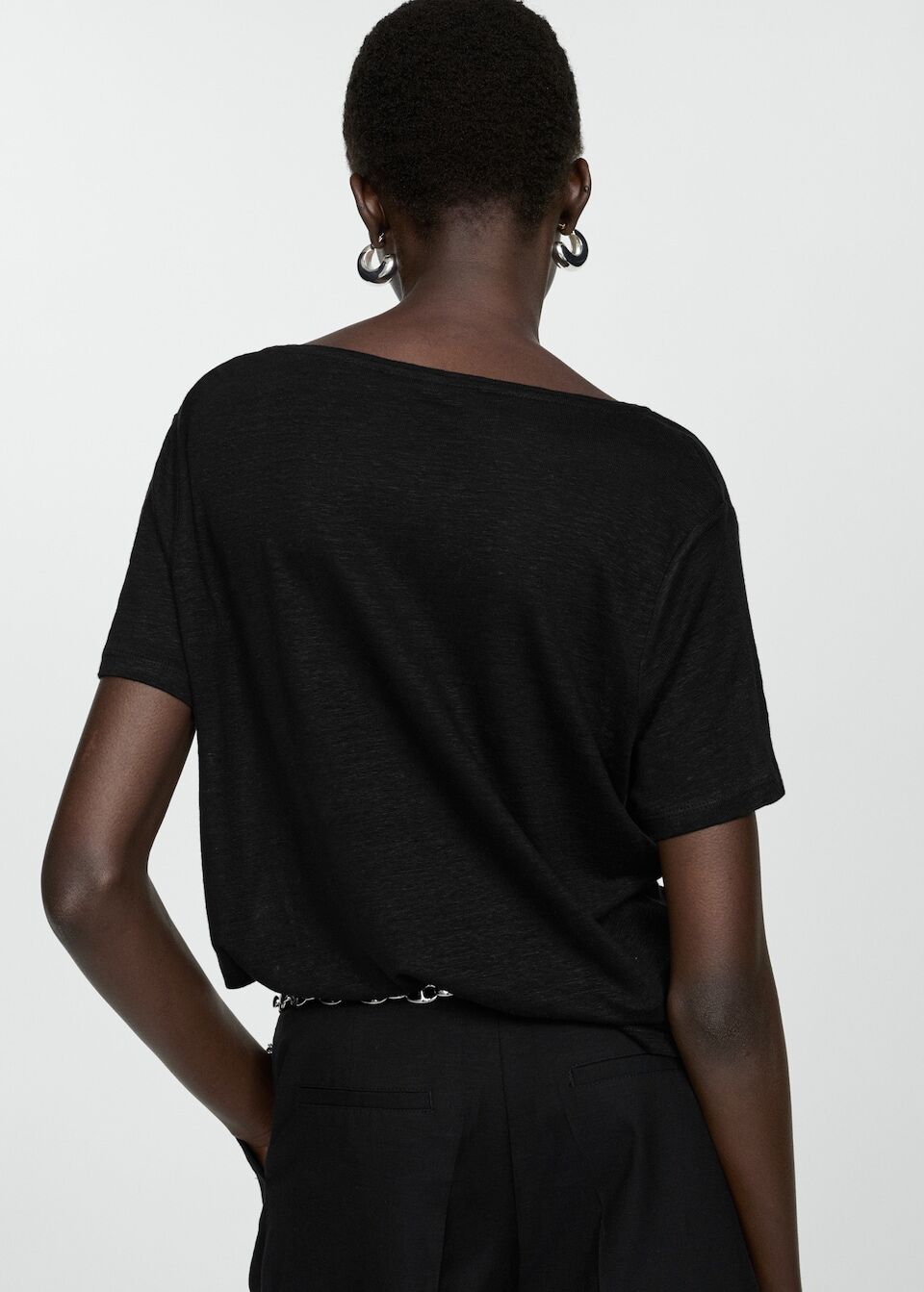 T-shirt Lin Manches Courtes thumbnail 4