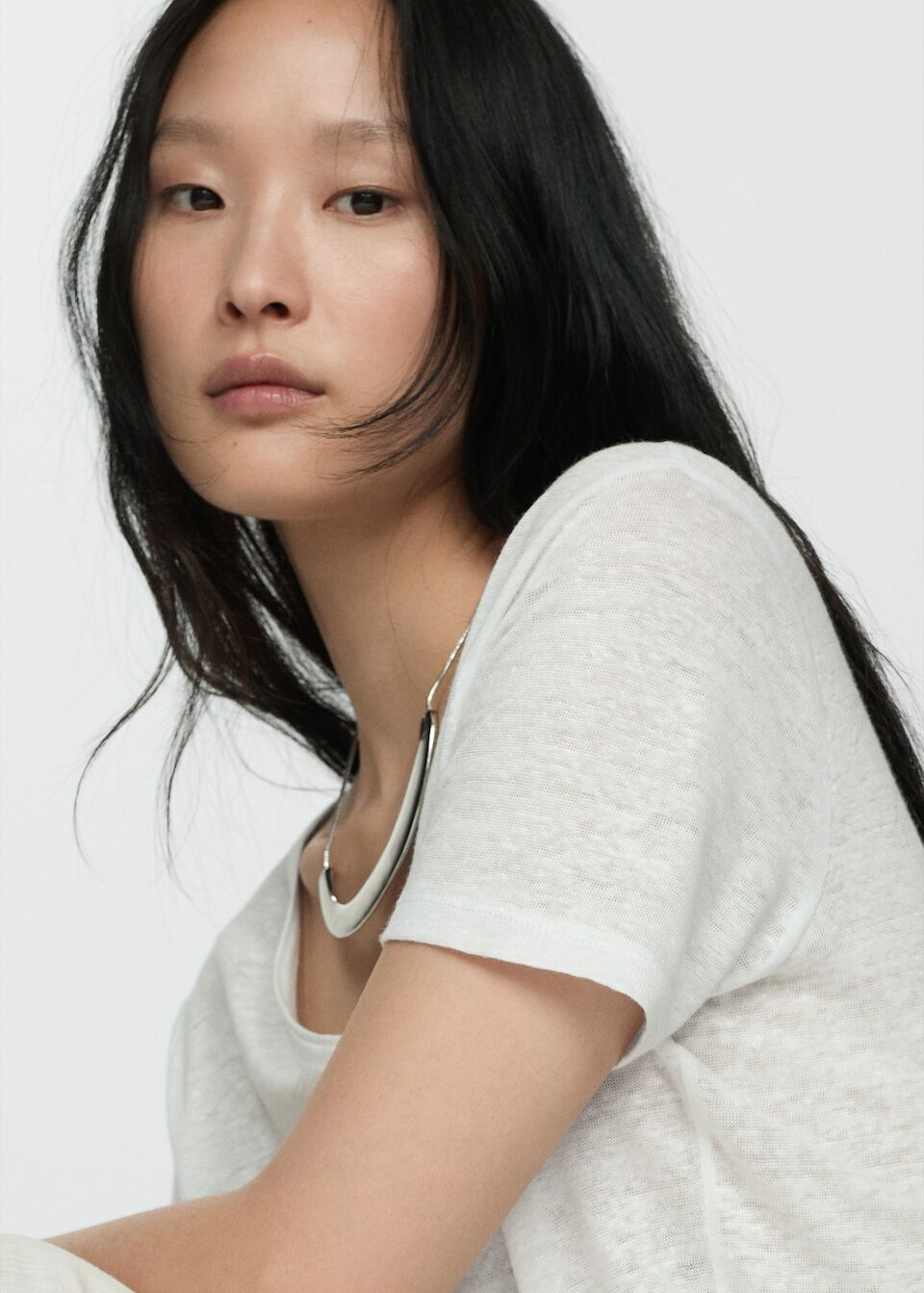 T-shirt Lin Manches Courtes thumbnail 4