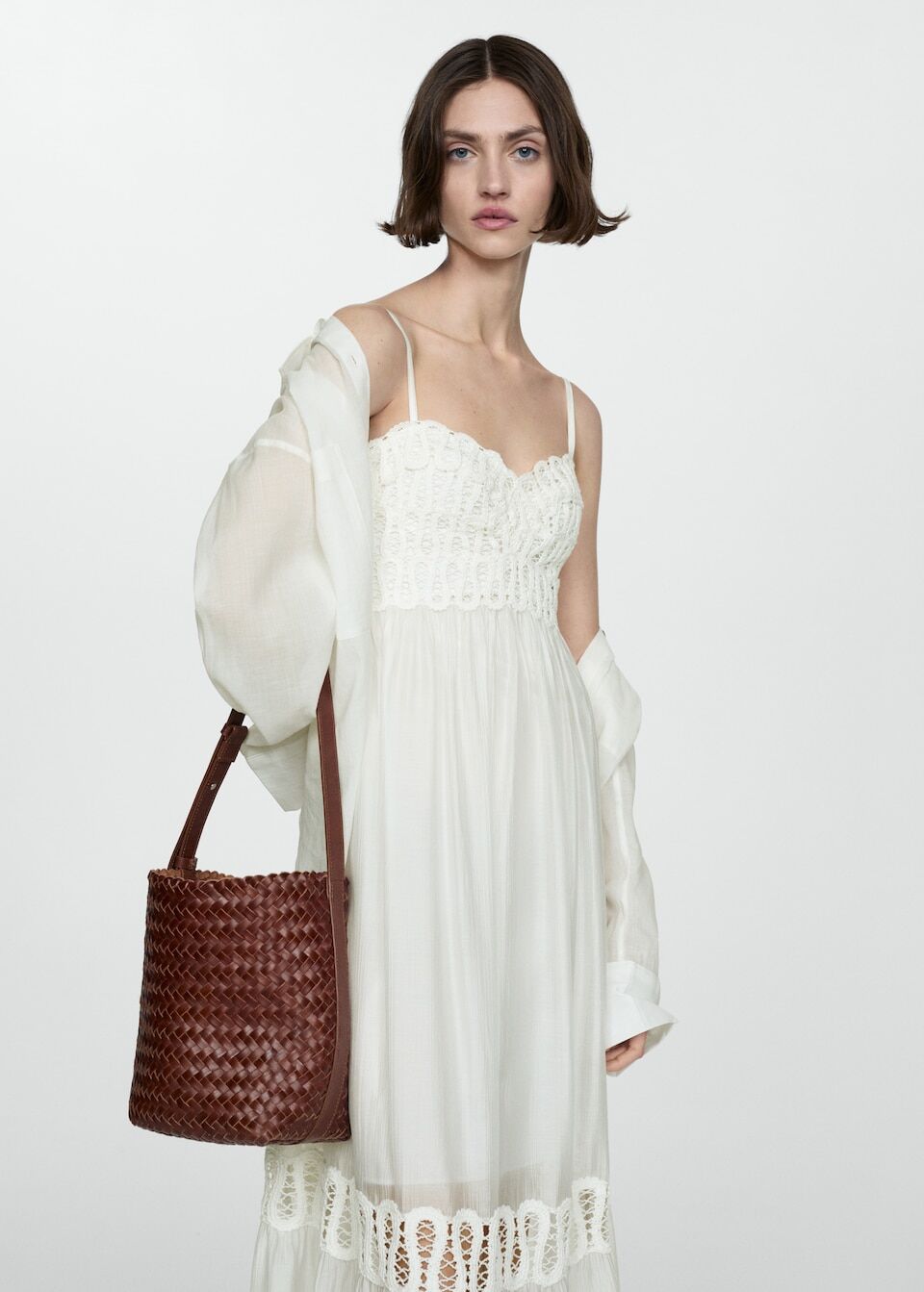 Robe Détails Brodés