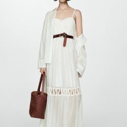 Robe Détails Brodés