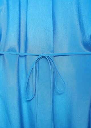 Chemise Longue Satinée Fermeture Asymétrique thumbnail 3