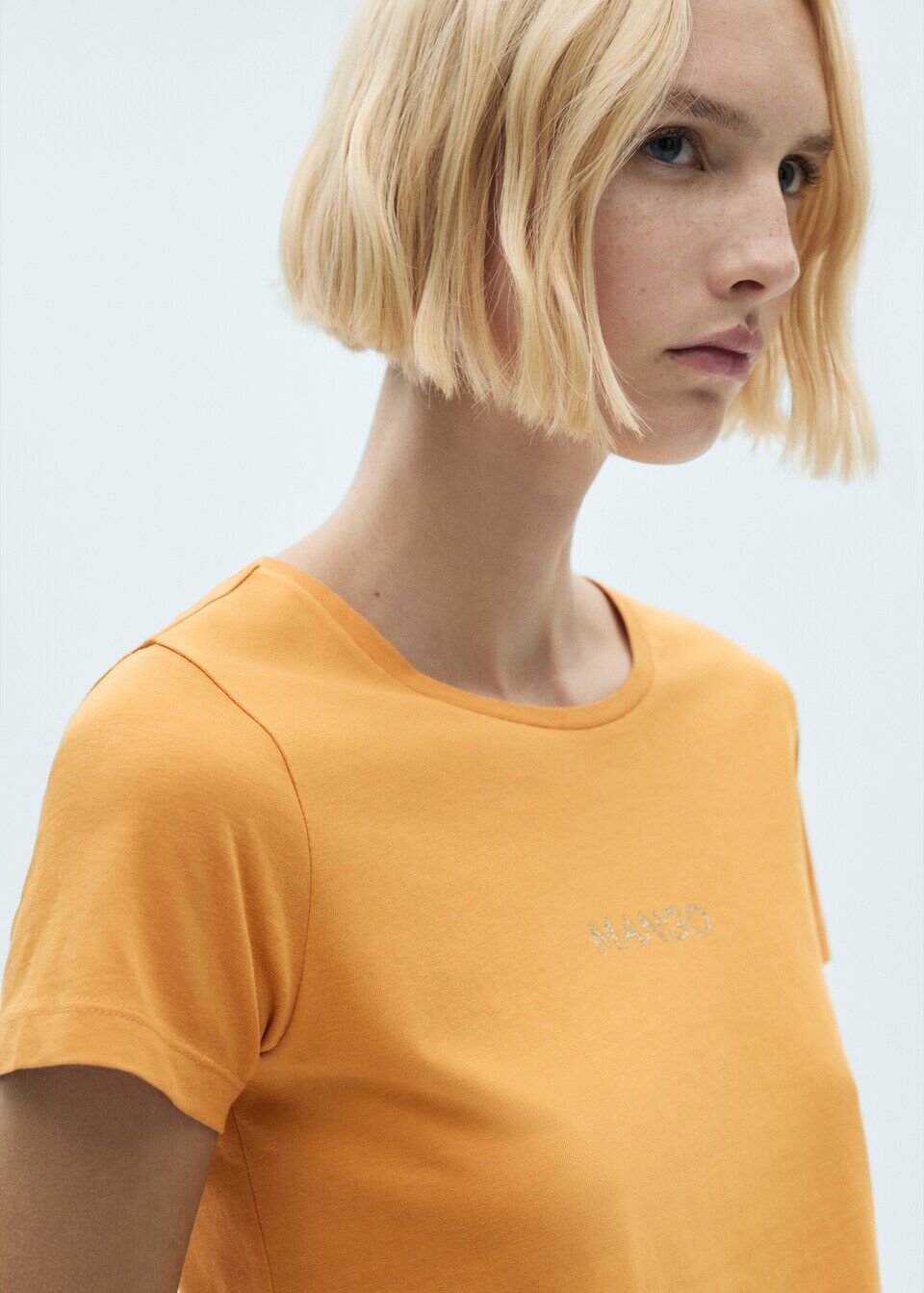 T-shirt Logo en Coton thumbnail 4