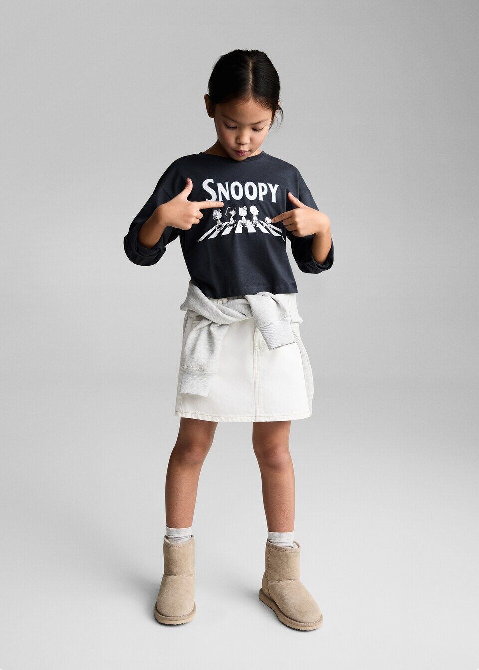 T-shirt Manches Longues Snoopy