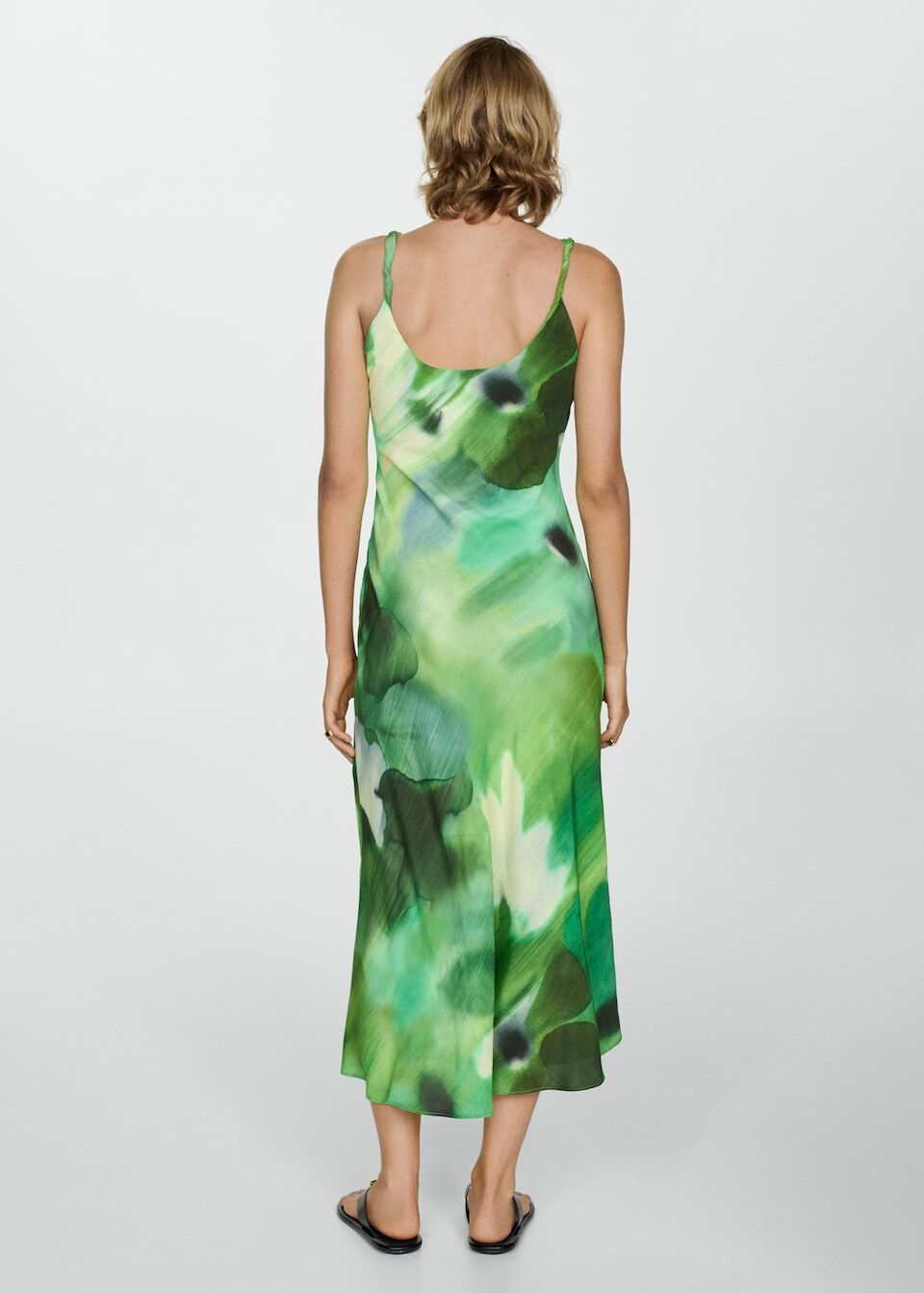 Robe Imprimée Détail Drapé thumbnail 3