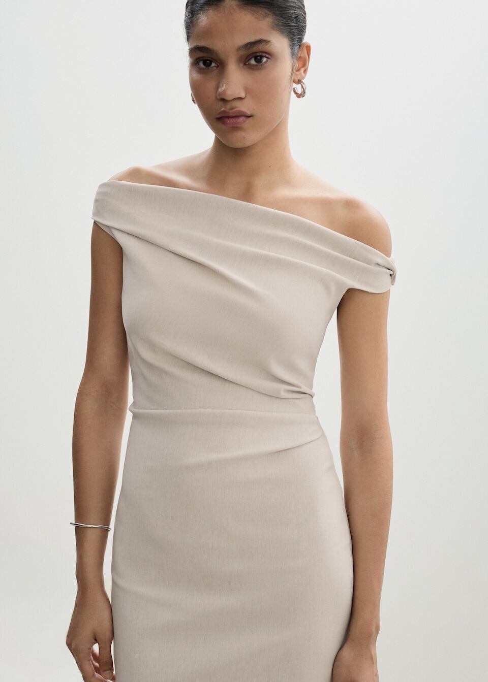 Robe Asymétrique Drapée