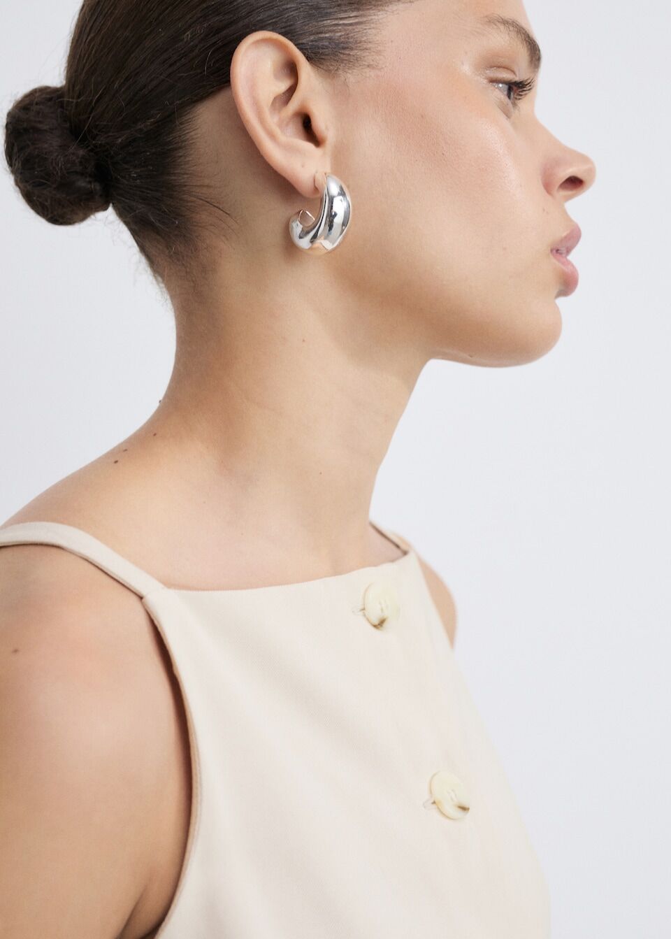 Robe Courte Boutonnée