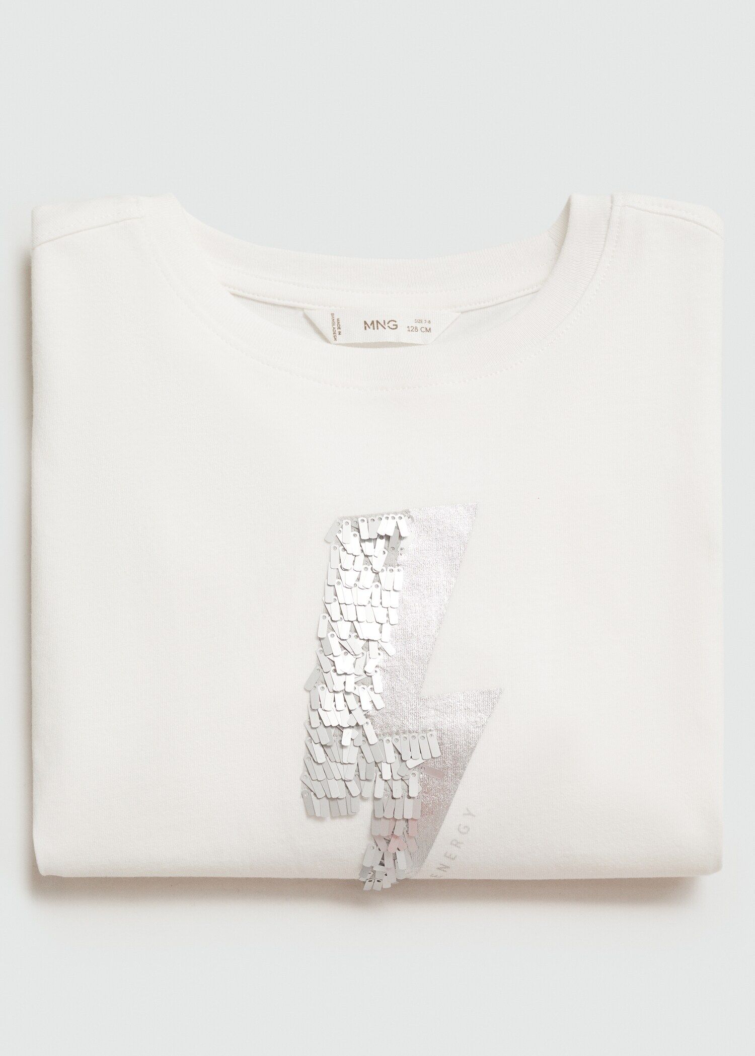 T-shirt Imprimé Paillettes thumbnail 3