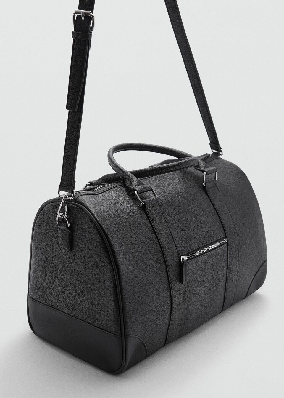 Sac Bowling Simili-cuir Effet Grainé