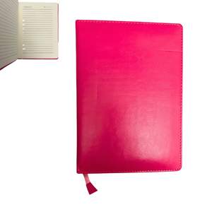 Notebook A5 en Simili Cuir Rose