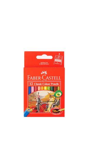 Faber-castell Classic 12 Mini Colour Pencils
