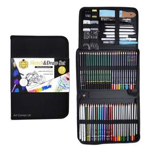 Pack 75 Crayons à Dessin et de Croquis Professionnels