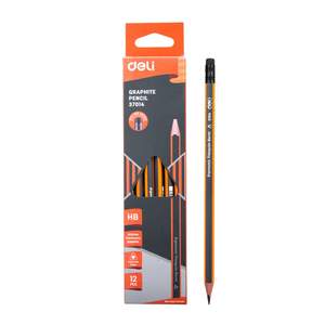 Crayon Deli avec Gomme E37014 Hb