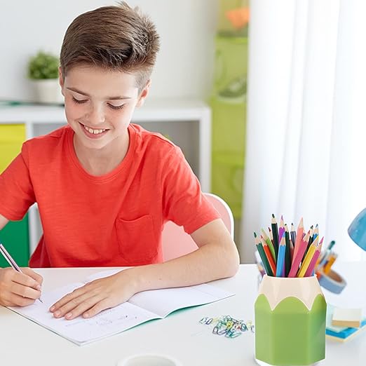 Porte Stylo en Plastique Disponible en Plusieurs Couleurs