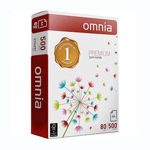 Ramette Papier Omnia - Format A4 500 Feuilles 80gr