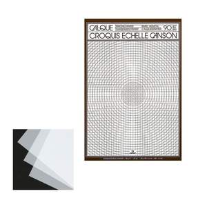 Bloc de Papier Calque A4 , 50 Feuilles - 90g