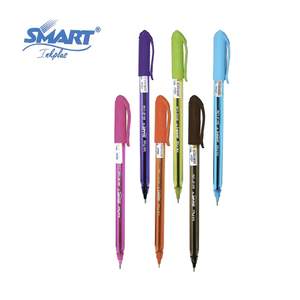 Pack 6 Stylo à Bille Capuchon Couleur Fun
