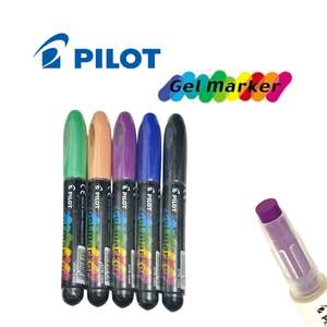 5 Marqueurs Gel Crayons a Cire