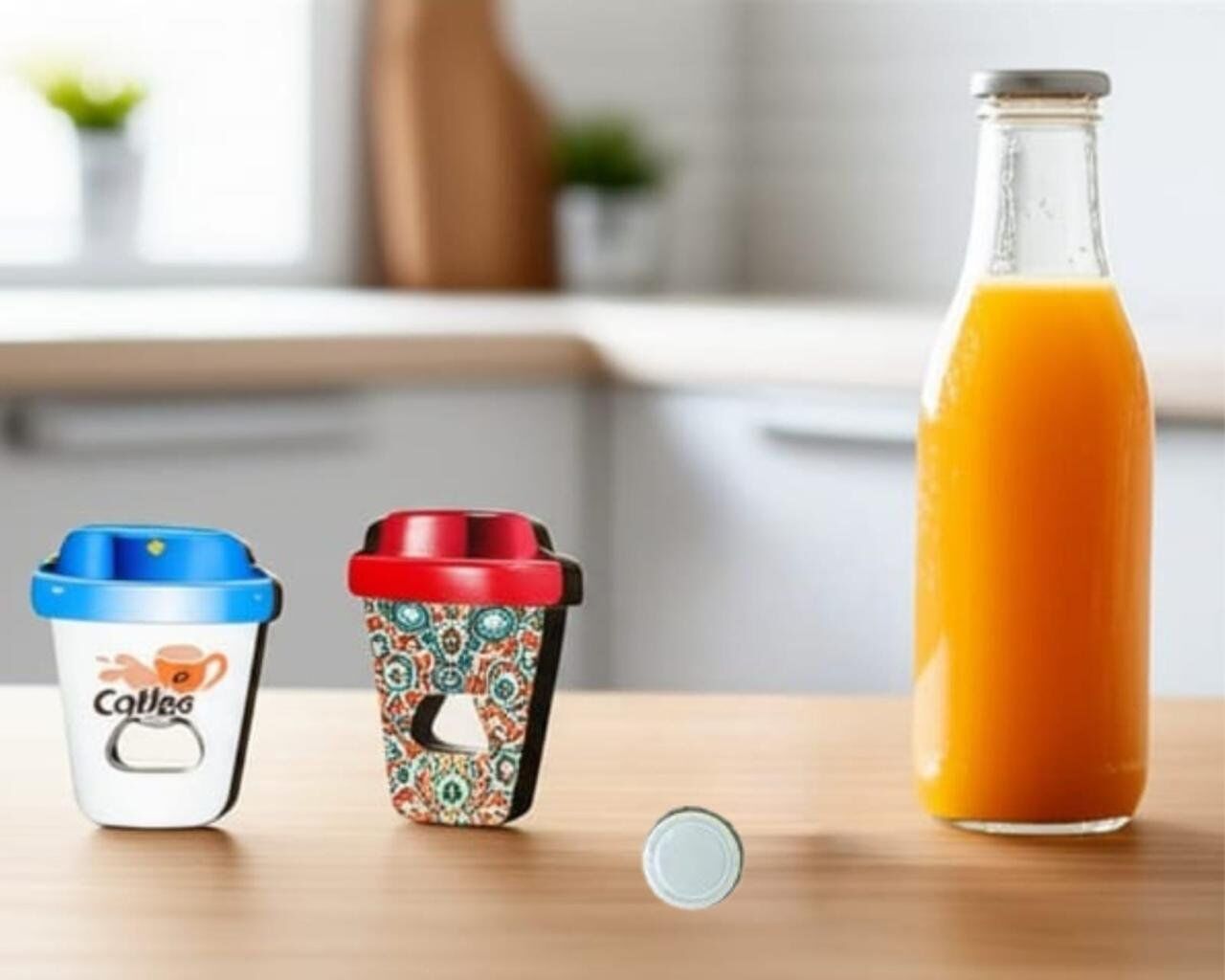 Ouvre Bouteille - Décapsuleur - Couleurs Aléatoires thumbnail 3