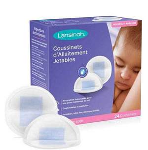 Coussinets D’allaitement Jetable Lock – 24 Unités