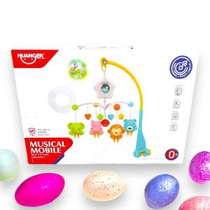 Mobile Musical Animaux pour Bébé