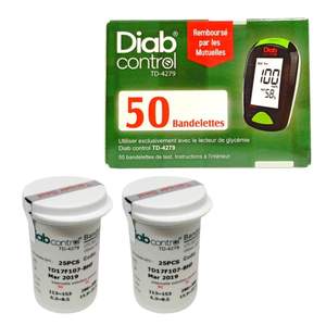 Td-4279 Bandelettes 50 Unités pour Appareil Glycémie