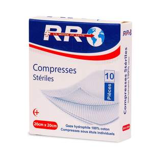 Compresse Stérile / Rr 20x20cm