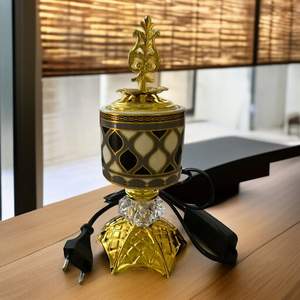 Encensoir Électrique Oriental - Modèle Jaune et Noir