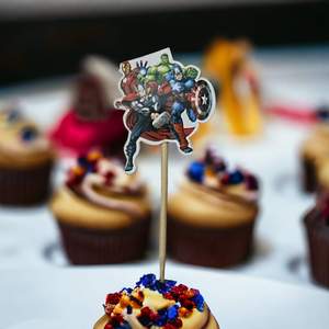 Topper Cake Décoration Anniversaire Super Héros