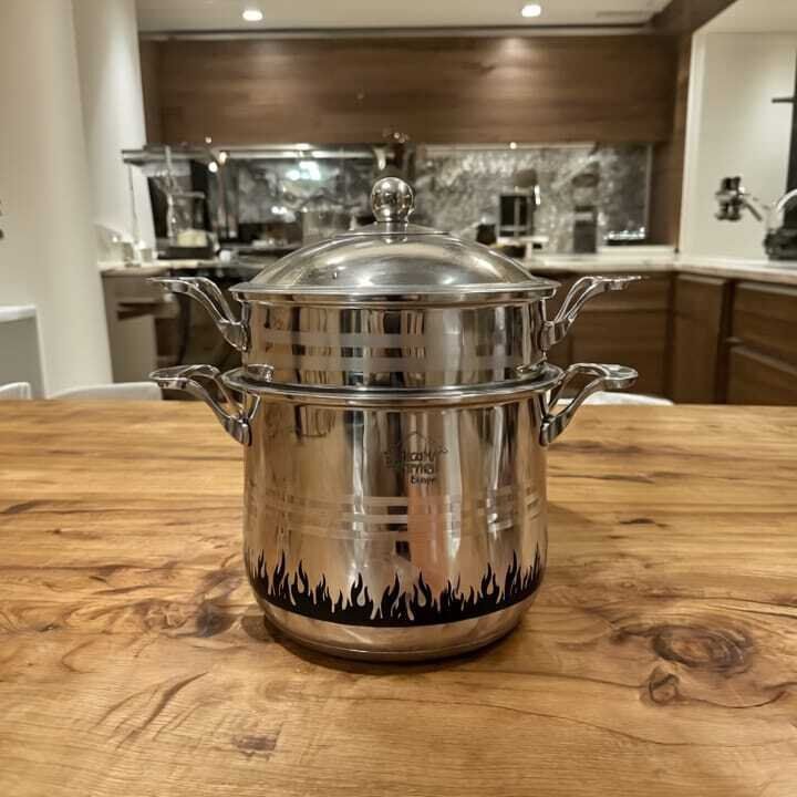 Couscousier Inox avec Indicateur Thermique Visuel et Design Italien thumbnail 2