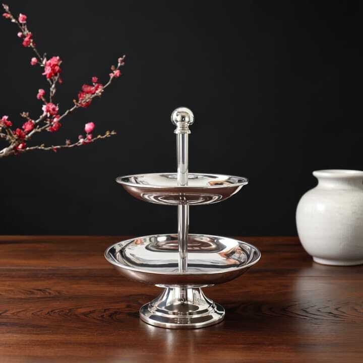 Plateau De Service Chic Pour Fêtes Et Réceptions- 20/15/12 Cm