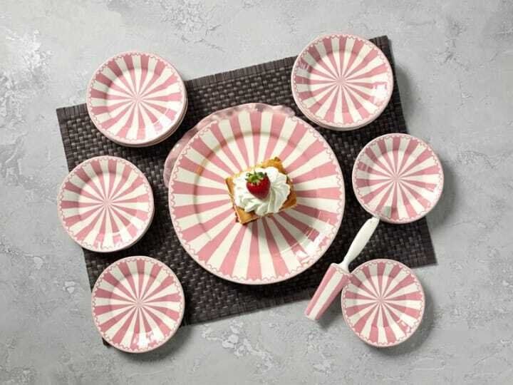 Set à Gâteau en Porcelaine 7 Pièces  thumbnail 1