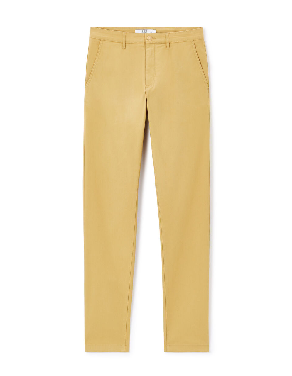 Pantalon Chino Slim en Coton Stretch