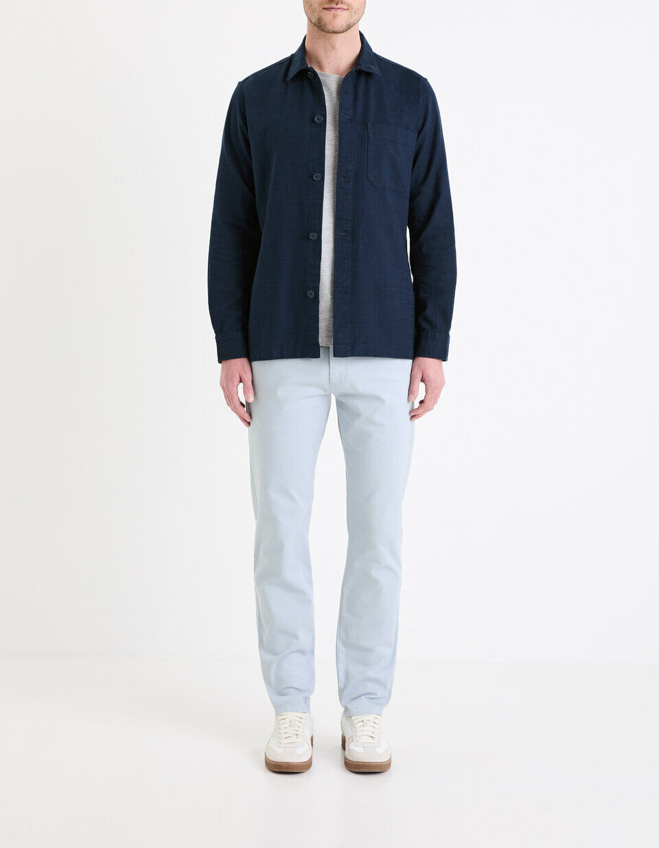 Pantalon Chino Slim en Coton Stretch thumbnail 2