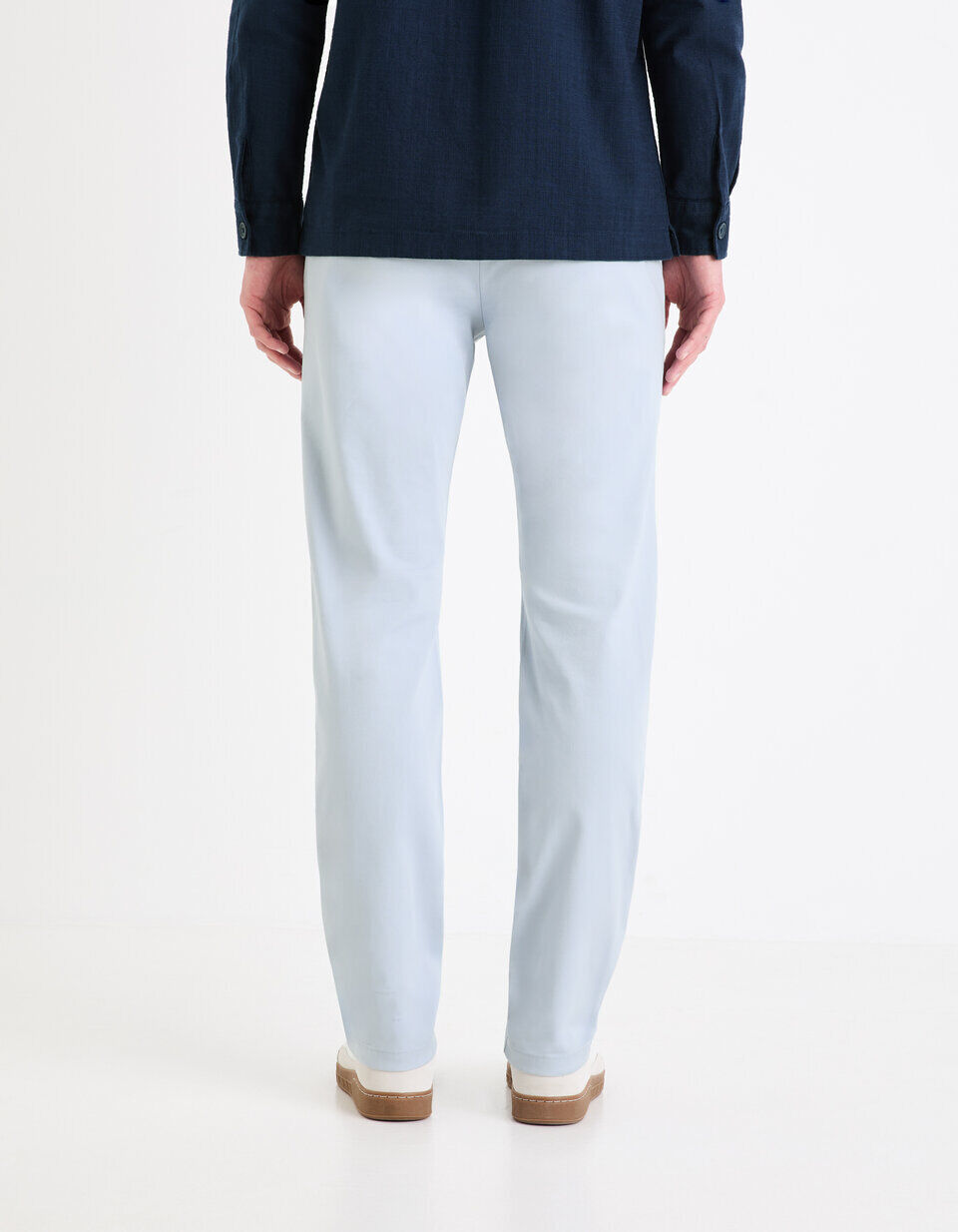 Pantalon Chino Slim en Coton Stretch thumbnail 4