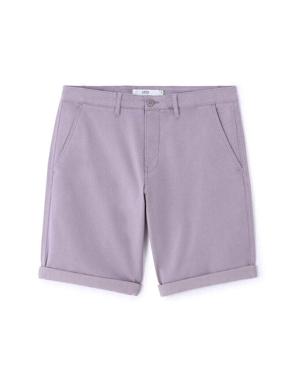 Bermuda Poches Chino En Coton Stretch