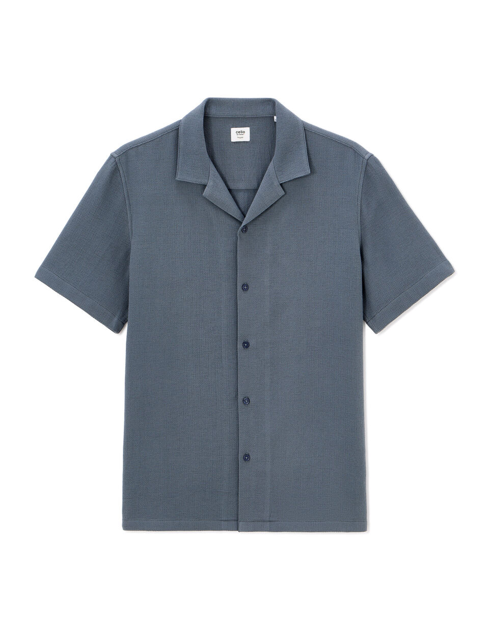 Chemisette Regular Slubbés 100% Coton