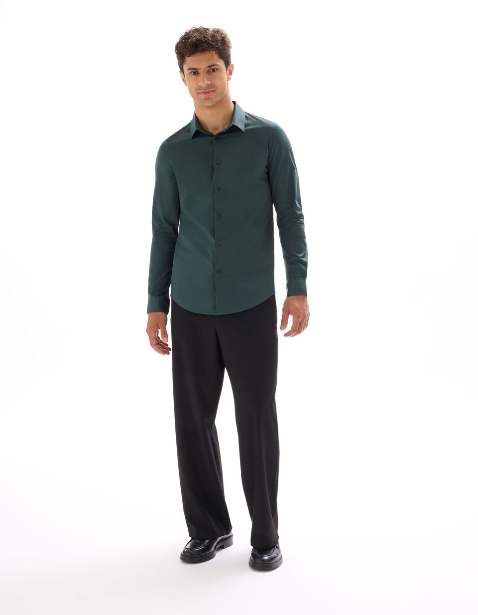 Chemise Slim en Coton Stretch
