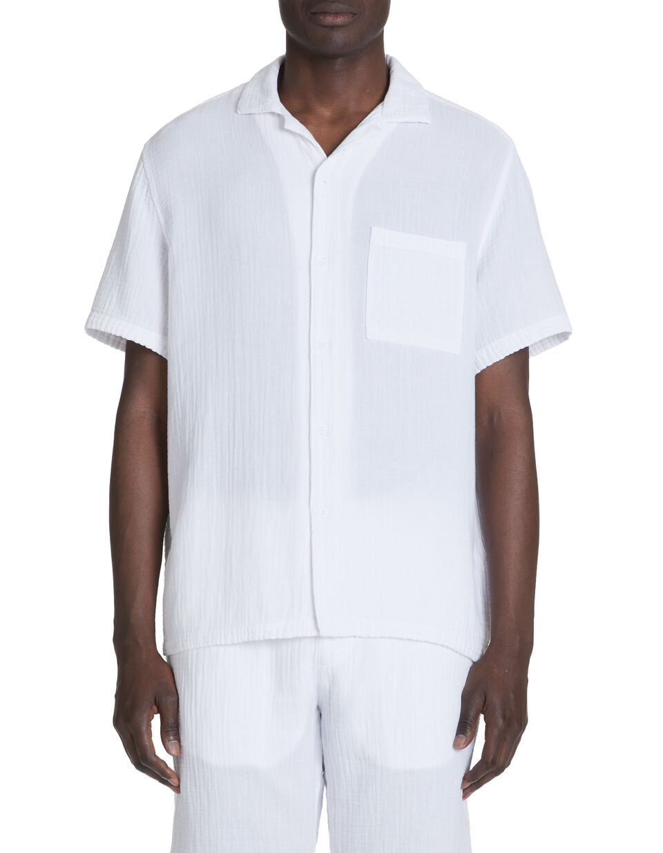 Chemise Regular 100% Gaze De Coton thumbnail 3