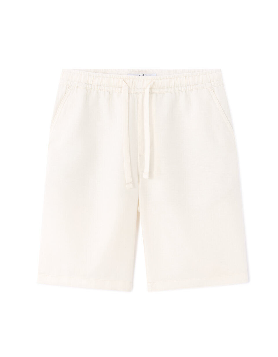 Bermuda TENCEL™ Lyocell et Lin Mélangé