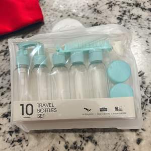 Lot de 10 bouteilles voyages pour un confort total