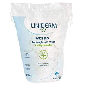 Gilbert Liniderm rectangles de coton Bio 180 Cottons