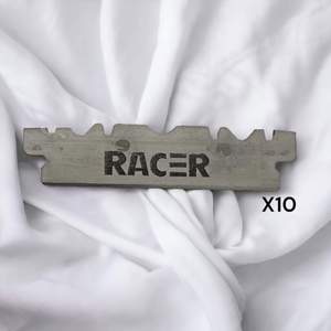 Lames de Rechange Racer X10 Traçage de barbe