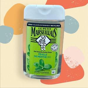 Gel Douche Extra Doux Feuille de Menthe Bio