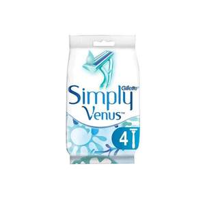 Femme Simply Venus à 2 Lames, Lot de 4
